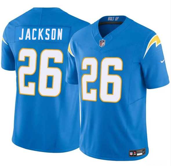 Men & Women & Youth Los Angeles Chargers #26 Donte Jackson Blue 2025 F.U.S.E. Vapor Limited Stitched Jersey->los angeles chargers->NFL Jersey